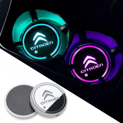 Discos de humor LED personalizados para interior Multi-Cor (2 peças)