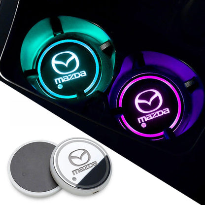 Discos de humor LED personalizados para interior Multi-Cor (2 peças)