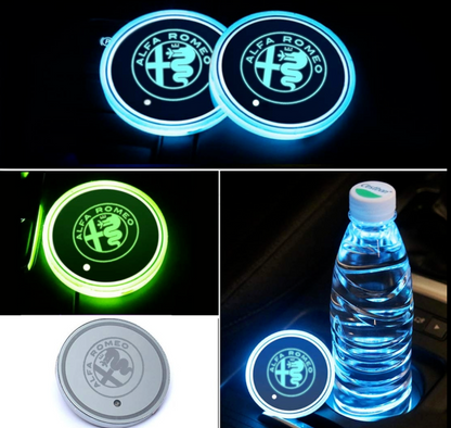 Discos de humor LED personalizados para interior Multi-Cor (2 peças)