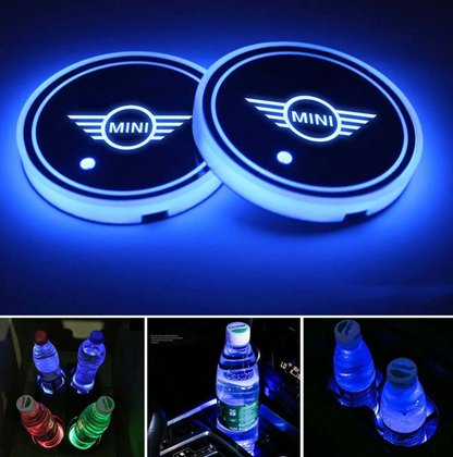 Discos de humor LED personalizados para interior Multi-Cor (2 peças)