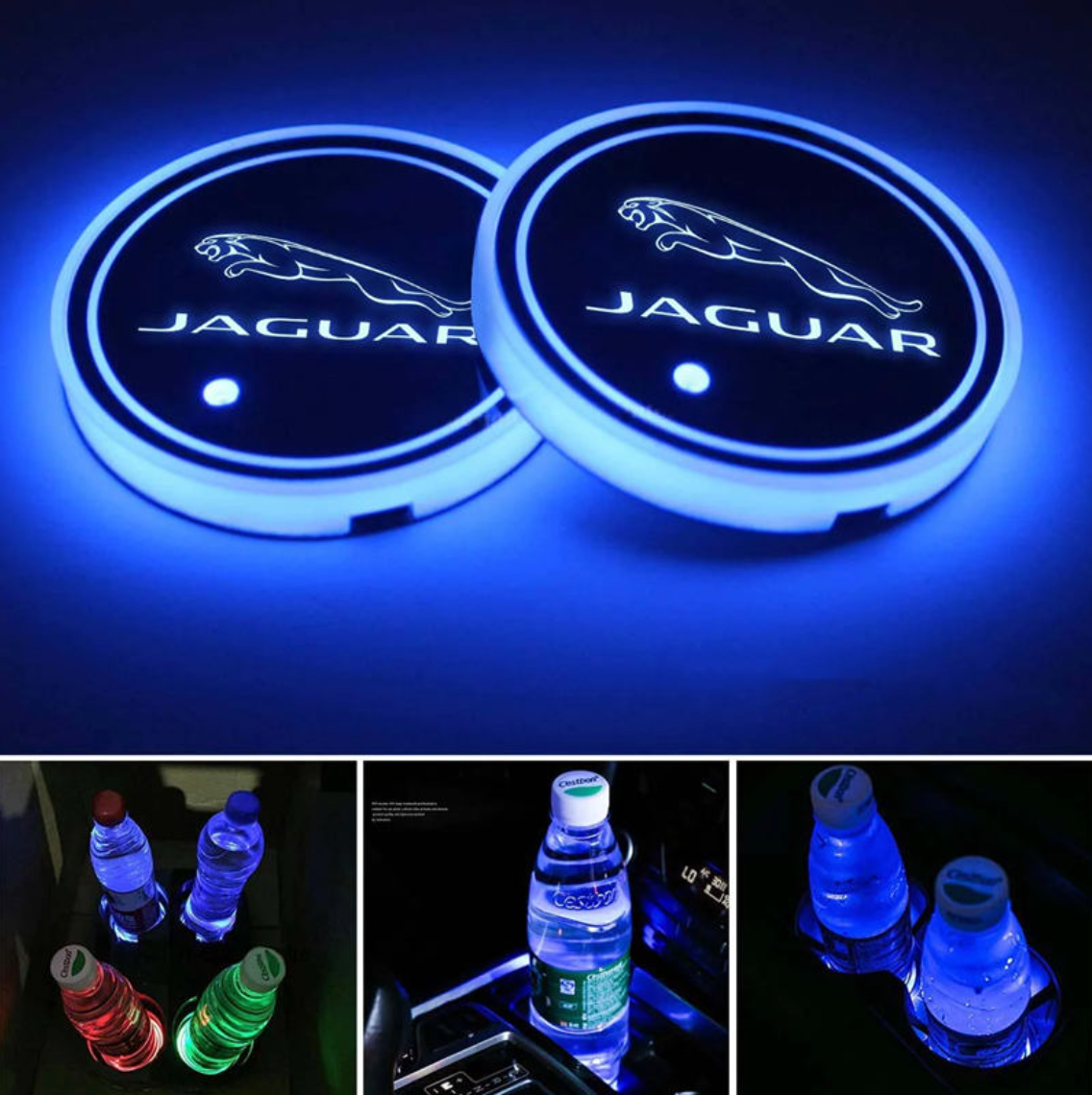 Discos de humor LED personalizados para interior Multi-Cor (2 peças)