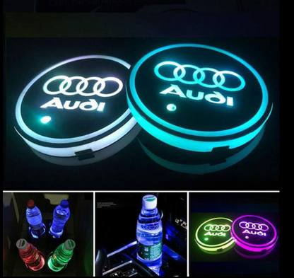 Discos de humor LED personalizados para interior Multi-Cor (2 peças)