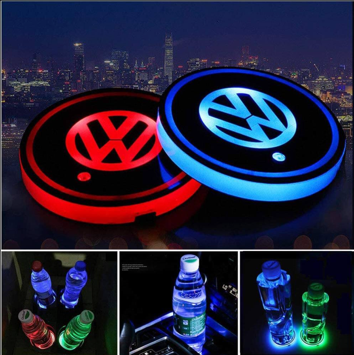 Discos de humor LED personalizados para interior Multi-Cor (2 peças)